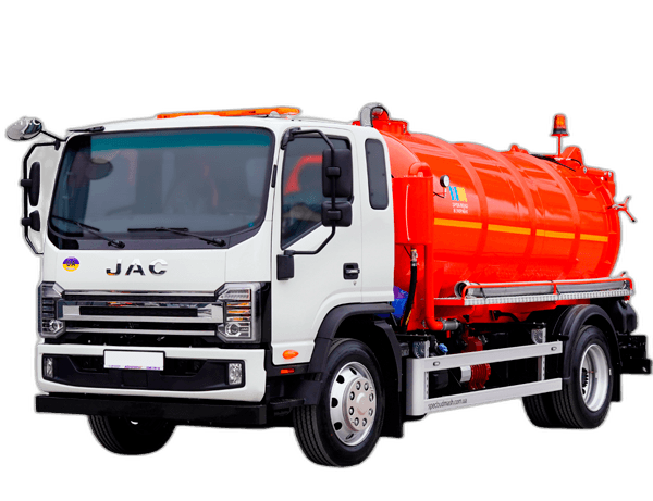 JAC N90 з вакуумною машиною КО-503В-20