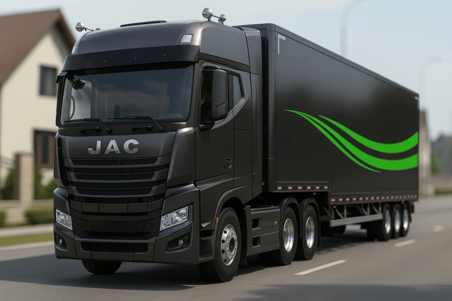 JAC N120 самоскид з 3-стороннім розвантаженням